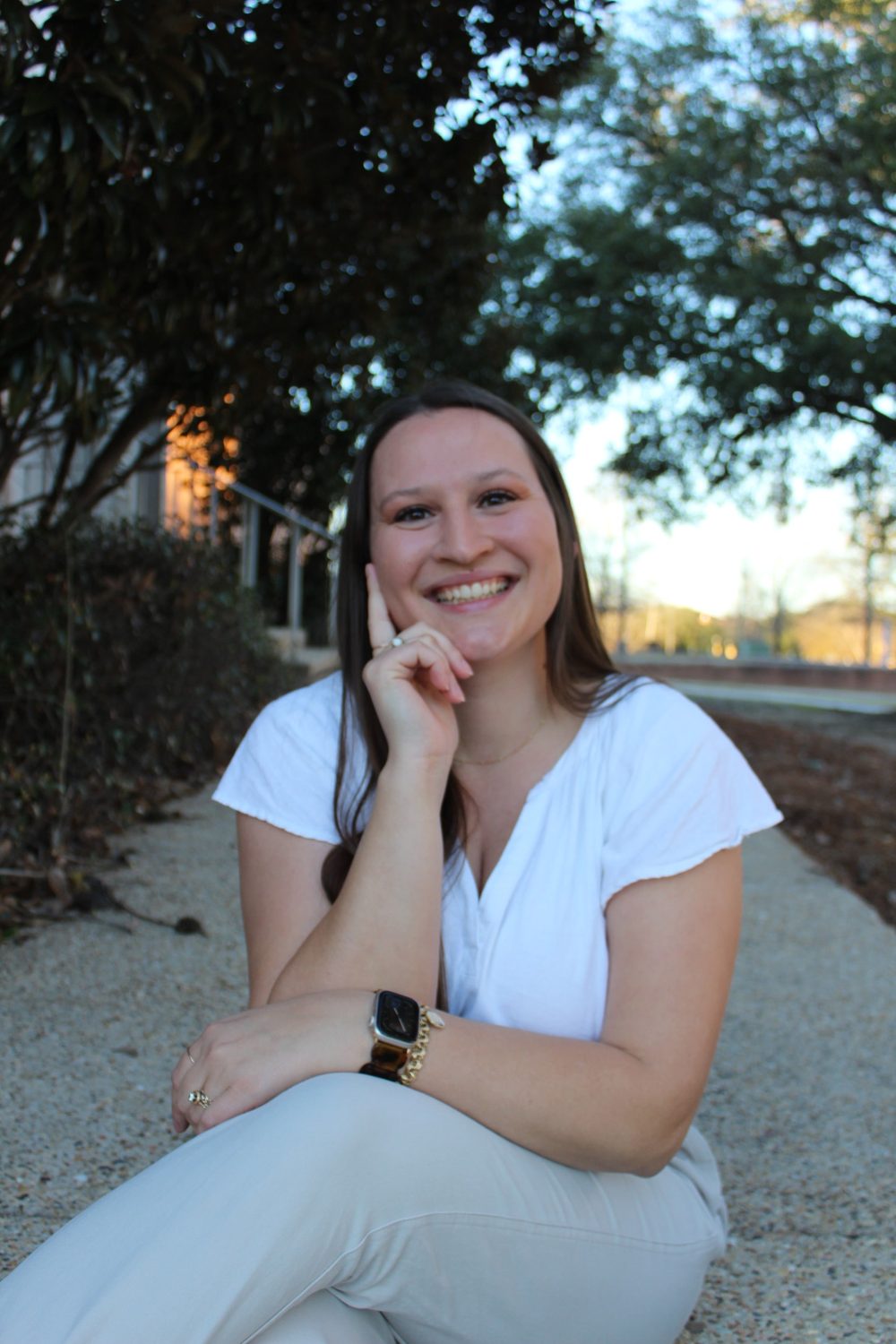 Macady Birch, Marriage and Family Therapist in Clearfield, Utah, smiling outdoors